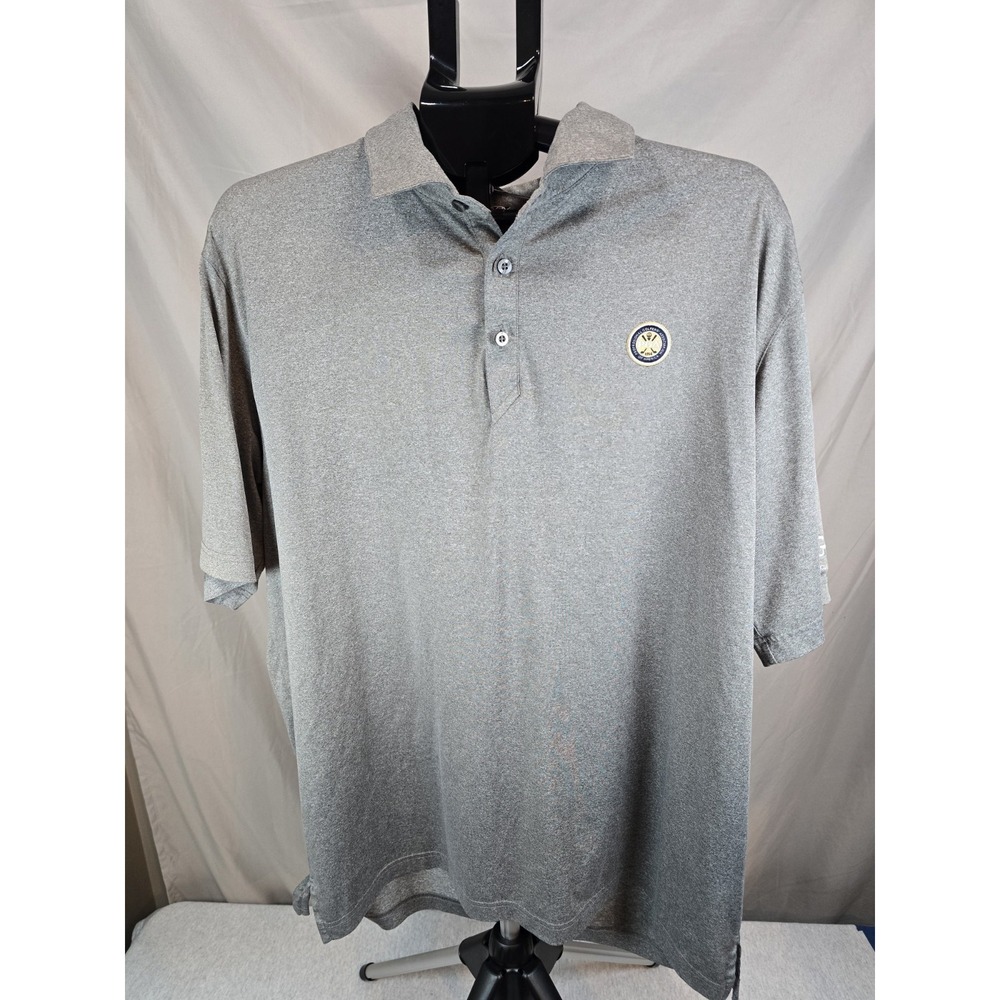 Ahead Mens‎ PGA Polo Shirt Connecticut Section Grey Size Large Golfing Shirt
